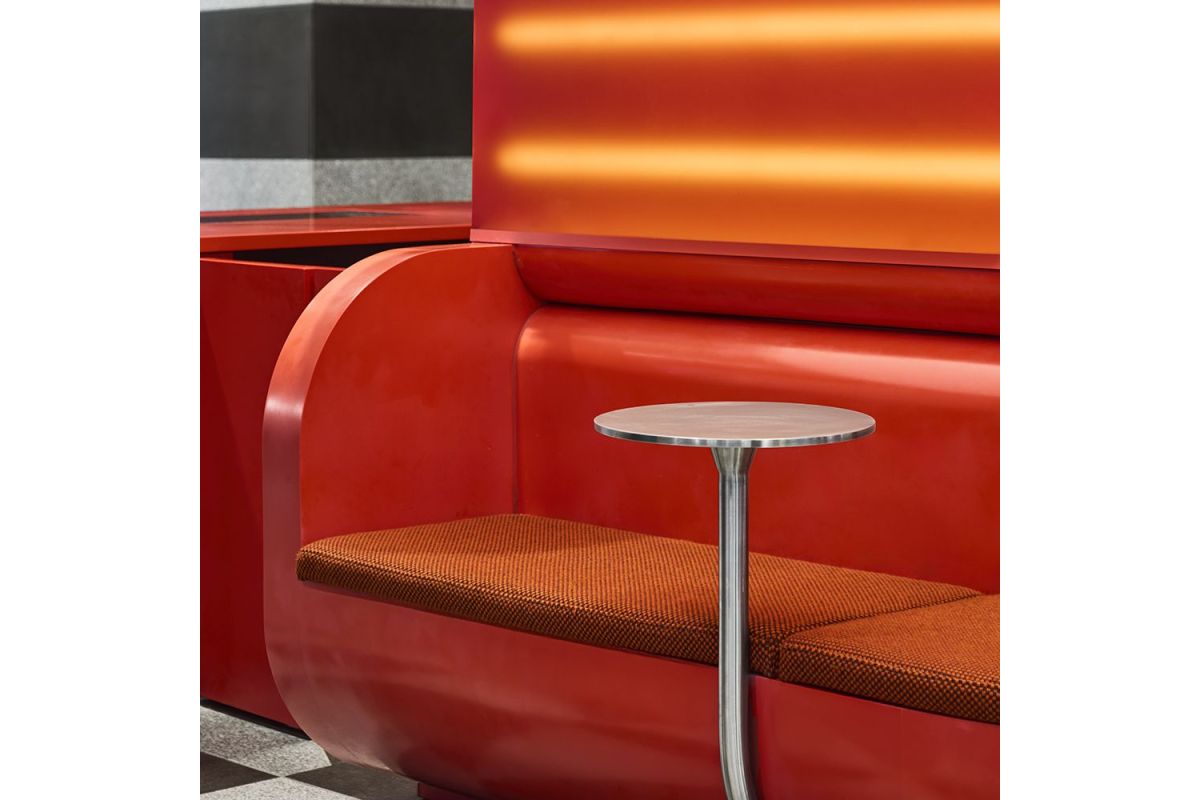 MEGANITE 100% Crystalline-Silica Free Acrylic Solid Surface for Retail: Foster & Black by Bergman & Co