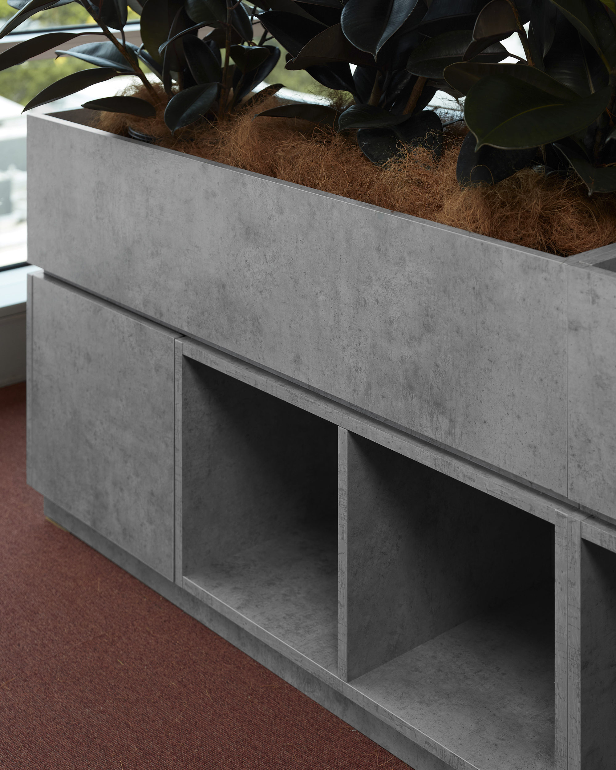 Concrete Plant Stand