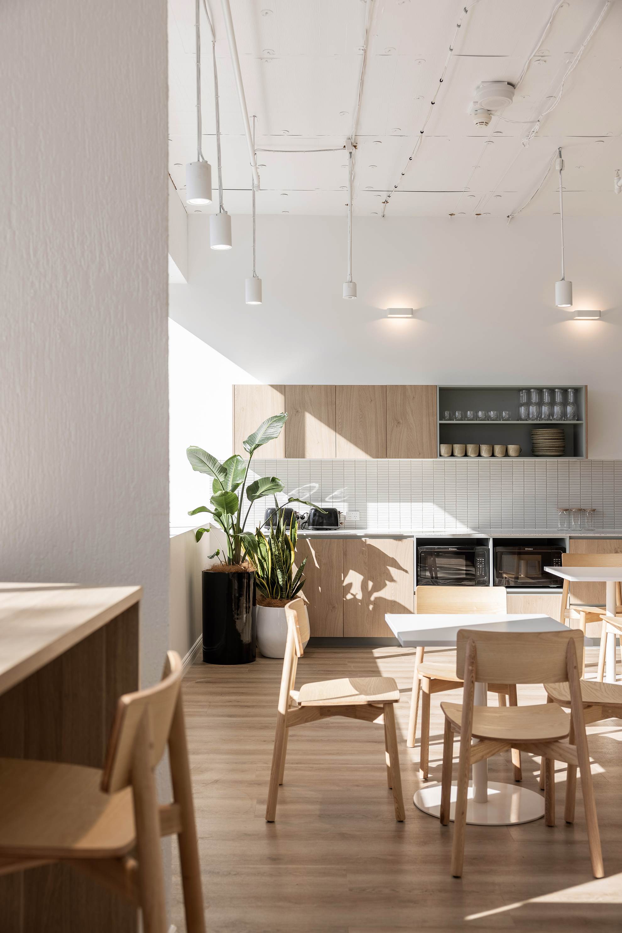 Stylish Workplace Kitchenette